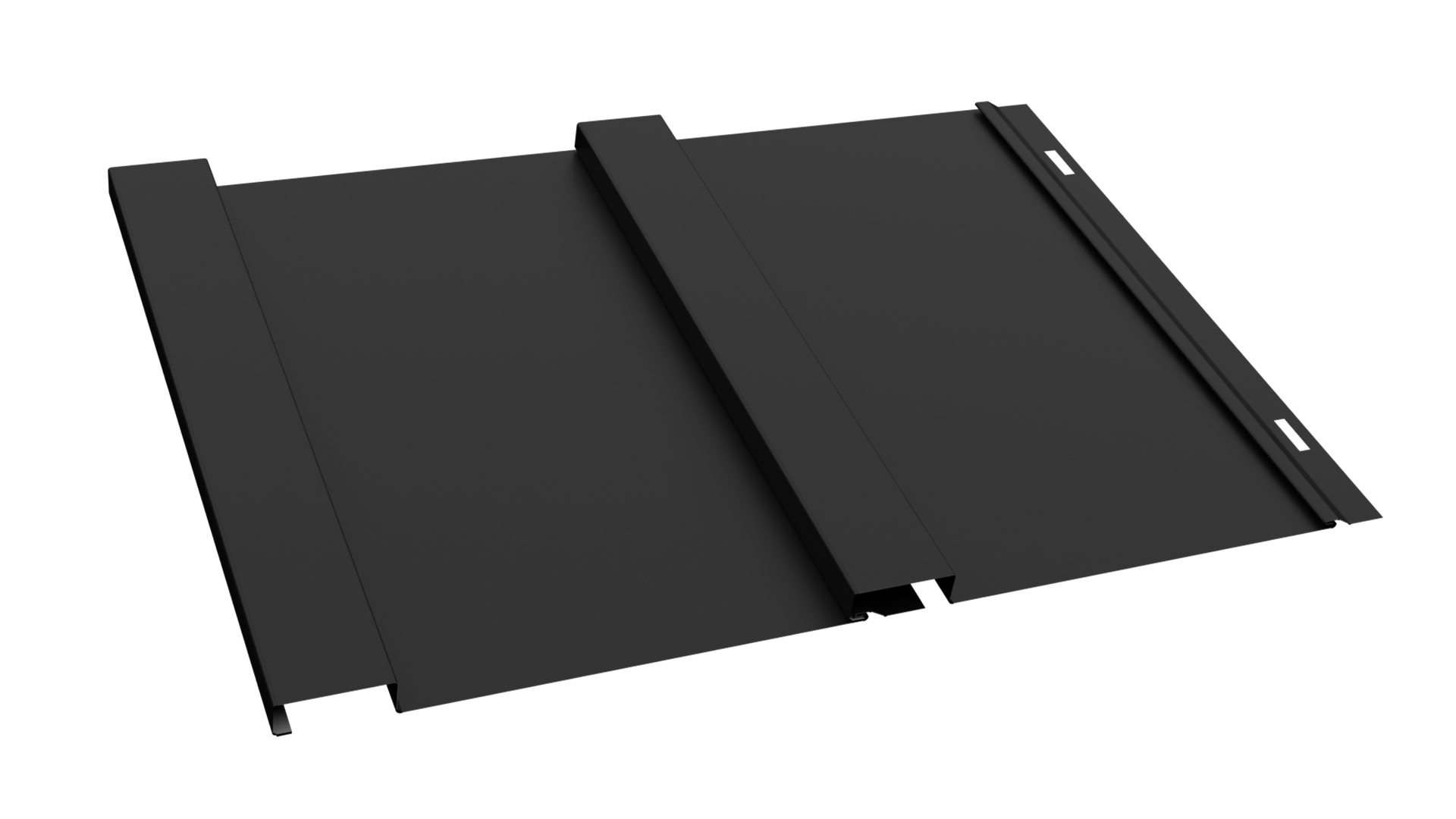 Metal Roofing, Siding, and Wall Panels in Charcoal Gray