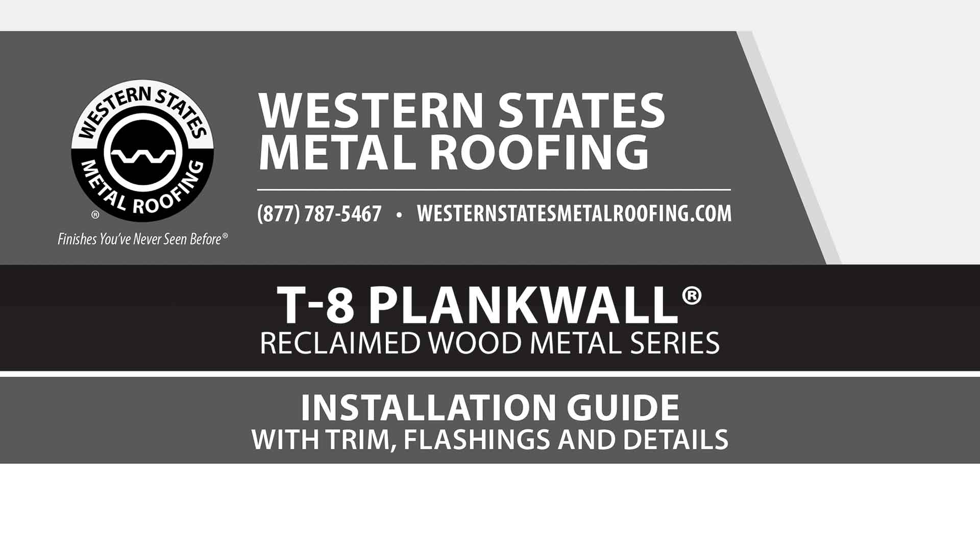 Metal Roofing & Metal Siding Installation Guides